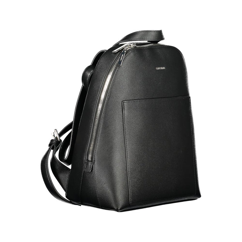 Black Polyethylene Backpack Calvin Klein