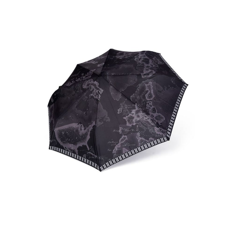 Black Nylon Umbrella Alviero Martini Prima Classe