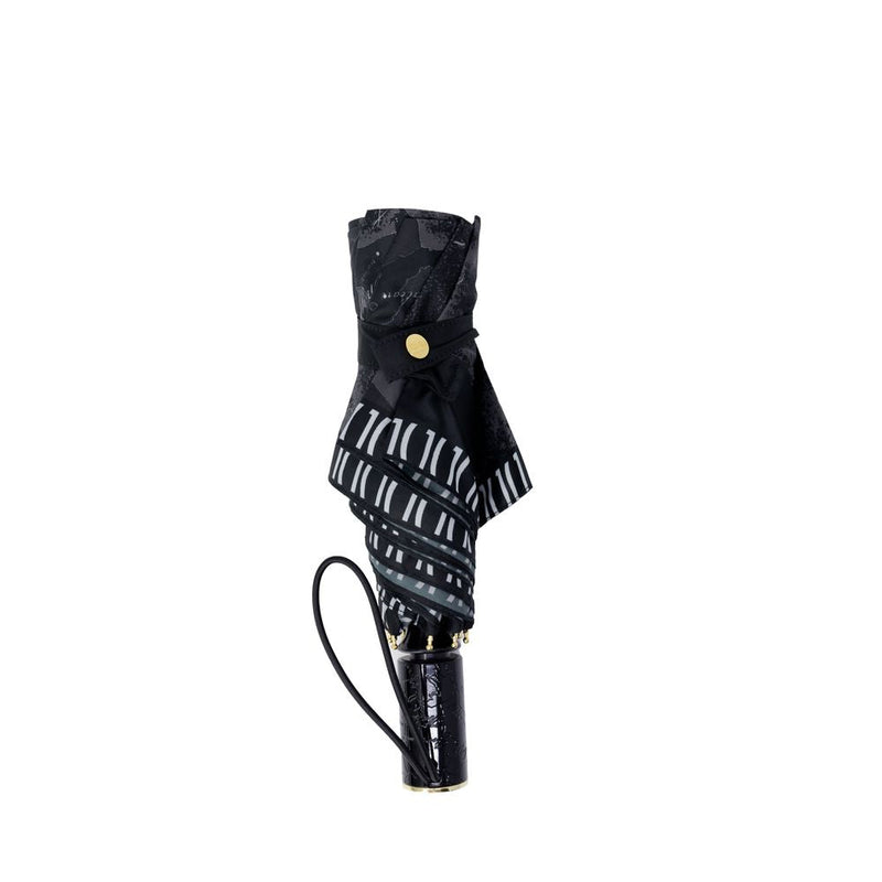 Black Nylon Umbrella Alviero Martini Prima Classe
