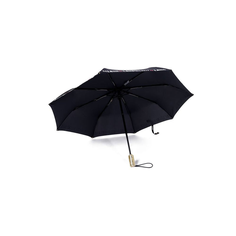 Black Nylon Umbrella Alviero Martini Prima Classe