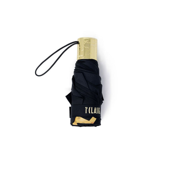 Black Nylon Umbrella Alviero Martini Prima Classe