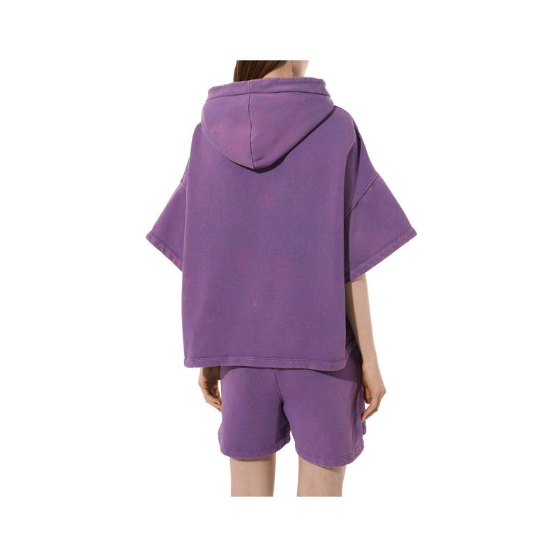 Purple Cotton Sweater Hinnominate