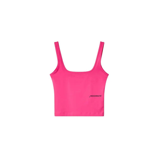 Fuchsia Cotton Tops & T-Shirt Hinnominate