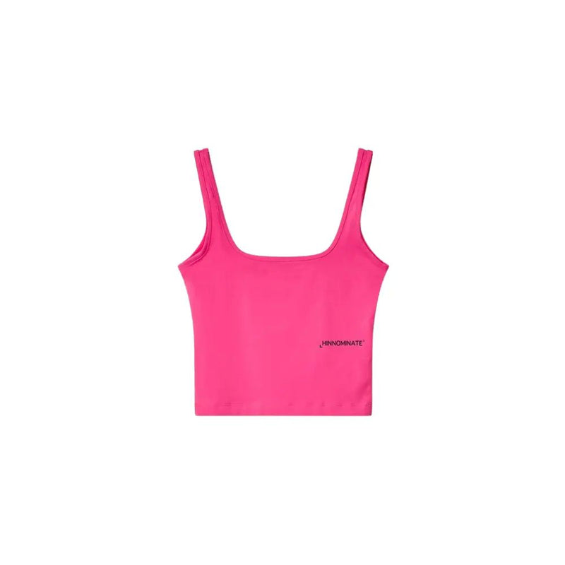 Fuchsia Cotton Tops & T-Shirt Hinnominate