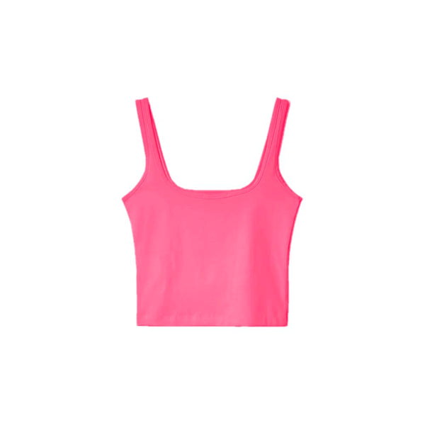 Fuchsia Cotton Tops & T-Shirt Hinnominate