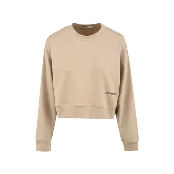 Beige Polyester Sweater Hinnominate