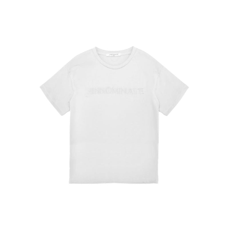 White Cotton Tops & T-Shirt Hinnominate