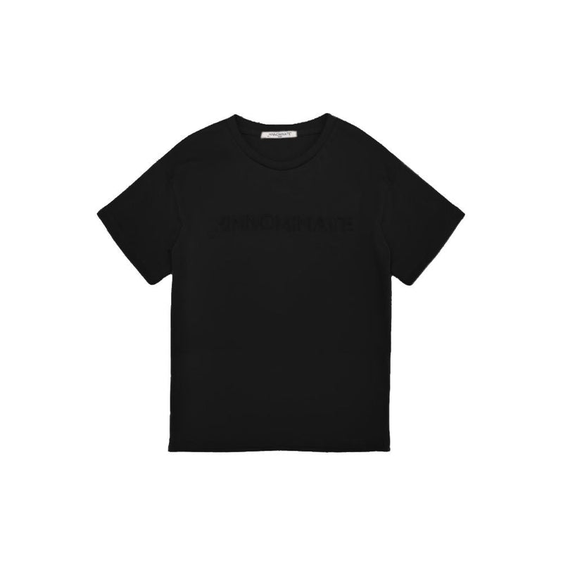 Black Cotton Tops & T-Shirt Hinnominate