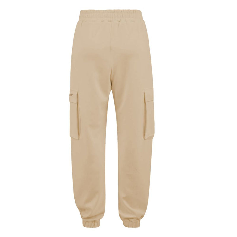 Beige Polyester Jeans & Pant Hinnominate