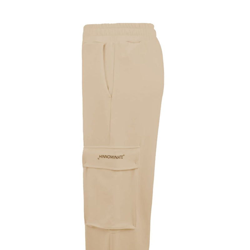Beige Polyester Jeans & Pant Hinnominate