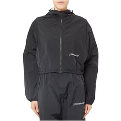 Black Nylon Jackets & Coat Hinnominate