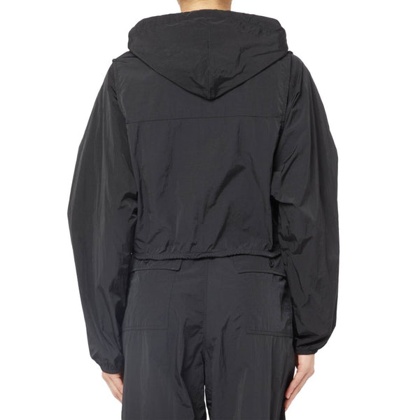Black Nylon Jackets & Coat Hinnominate