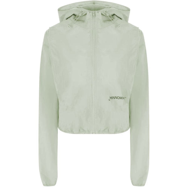 Green Nylon Jackets & Coat Hinnominate