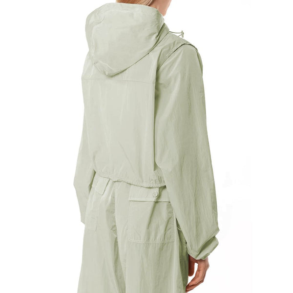 Green Nylon Jackets & Coat Hinnominate