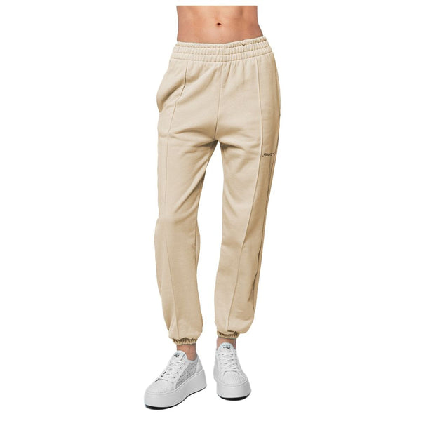 Beige Cotton Jeans & Pant Hinnominate