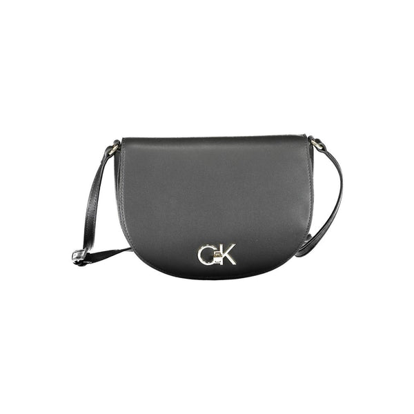 Black Polyester Handbag Calvin Klein