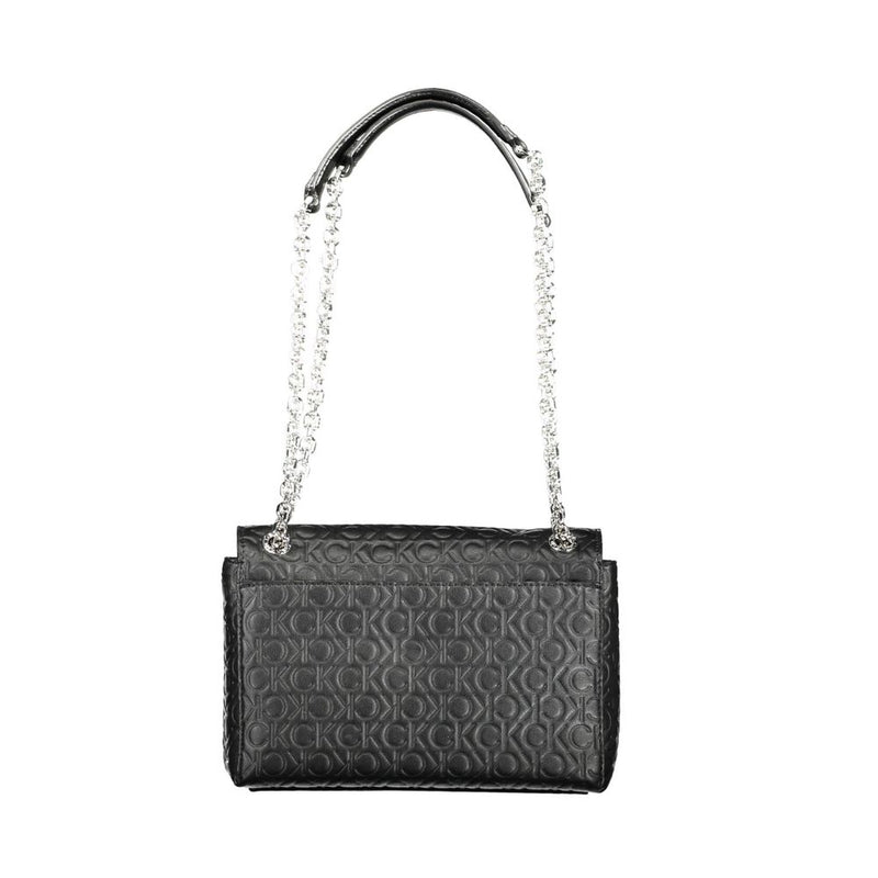 Black Polyester Handbag Calvin Klein