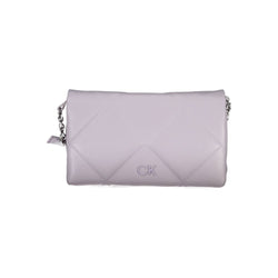Purple Polyester Handbag Calvin Klein