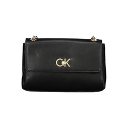 Black Polyester Handbag Calvin Klein
