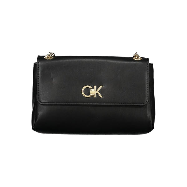 Black Polyester Handbag Calvin Klein