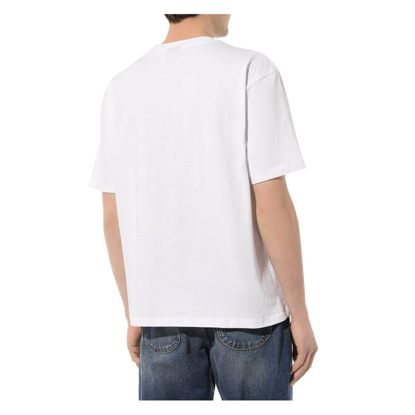White Cotton T-Shirt Comme Des Fuckdown
