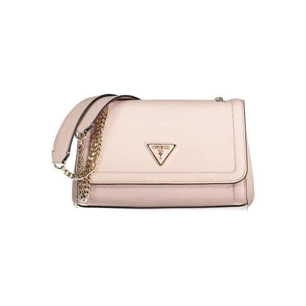 Pink Polyethylene Handbag Guess Jeans