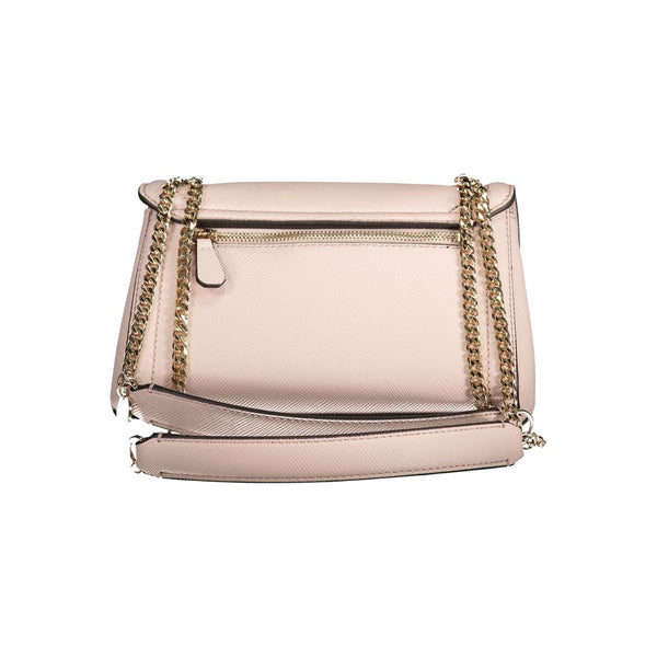 Pink Polyethylene Handbag Guess Jeans