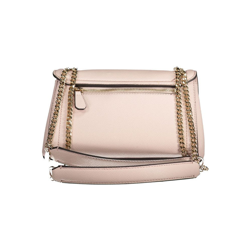 Pink Polyethylene Handbag Guess Jeans