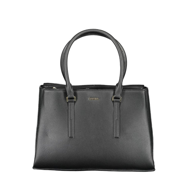 Black Polyester Handbag Calvin Klein