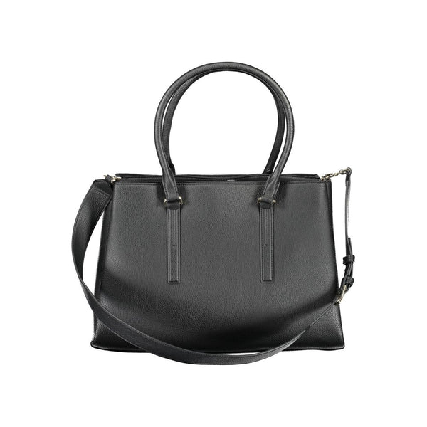 Black Polyester Handbag Calvin Klein