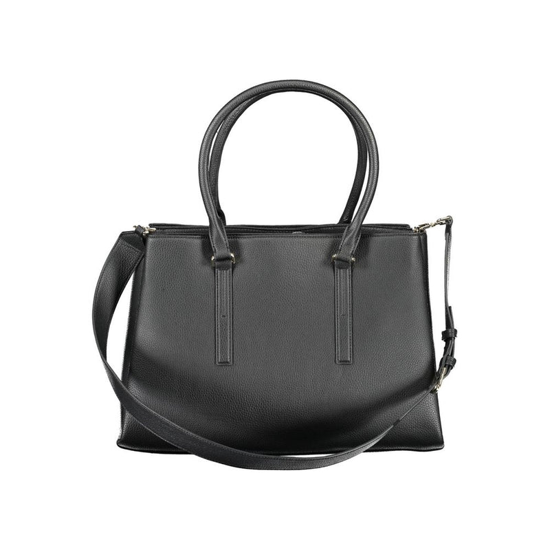 Black Polyester Handbag Calvin Klein