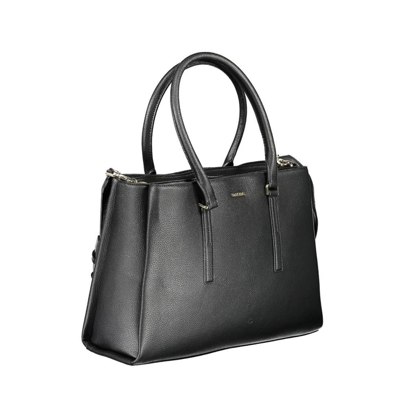 Black Polyester Handbag Calvin Klein