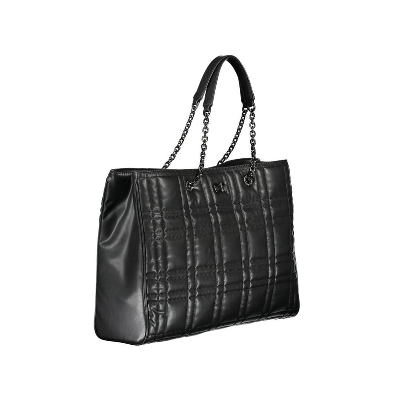 Black Polyester Handbag Calvin Klein