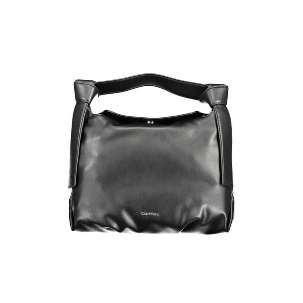Black Polyester Handbag Calvin Klein
