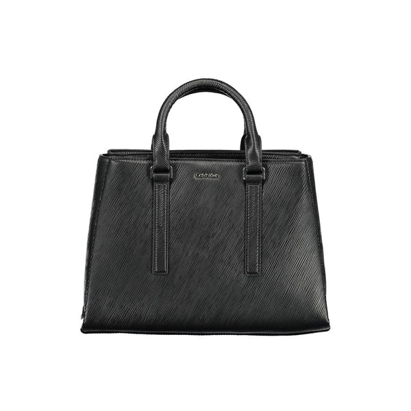 Black Polyester Handbag Calvin Klein