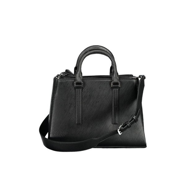 Black Polyester Handbag Calvin Klein