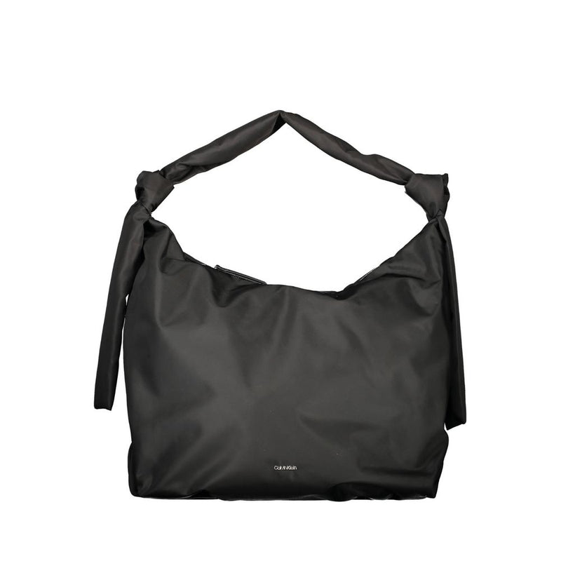 Black Polyester Handbag Calvin Klein