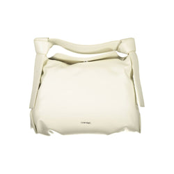 Beige Polyester Handbag Calvin Klein