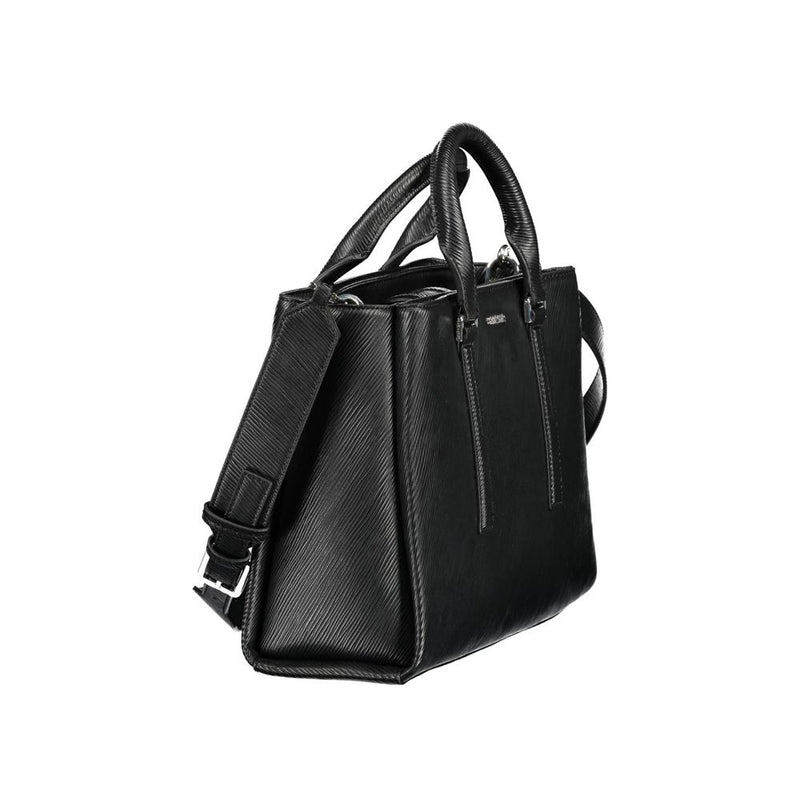 Black Polyester Handbag Calvin Klein