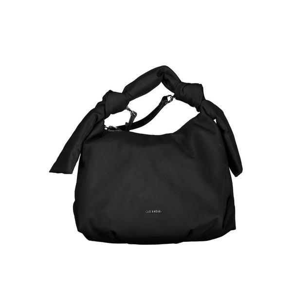 Black Polyester Handbag Calvin Klein