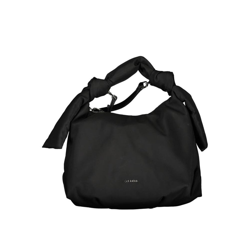 Black Polyester Handbag Calvin Klein