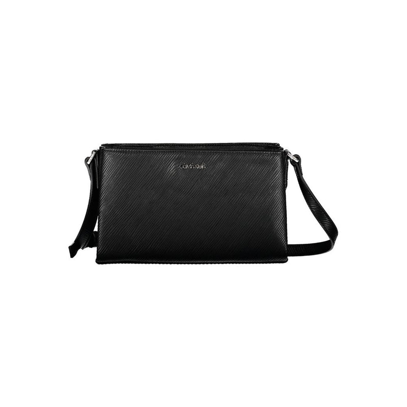 Black Polyester Handbag Calvin Klein