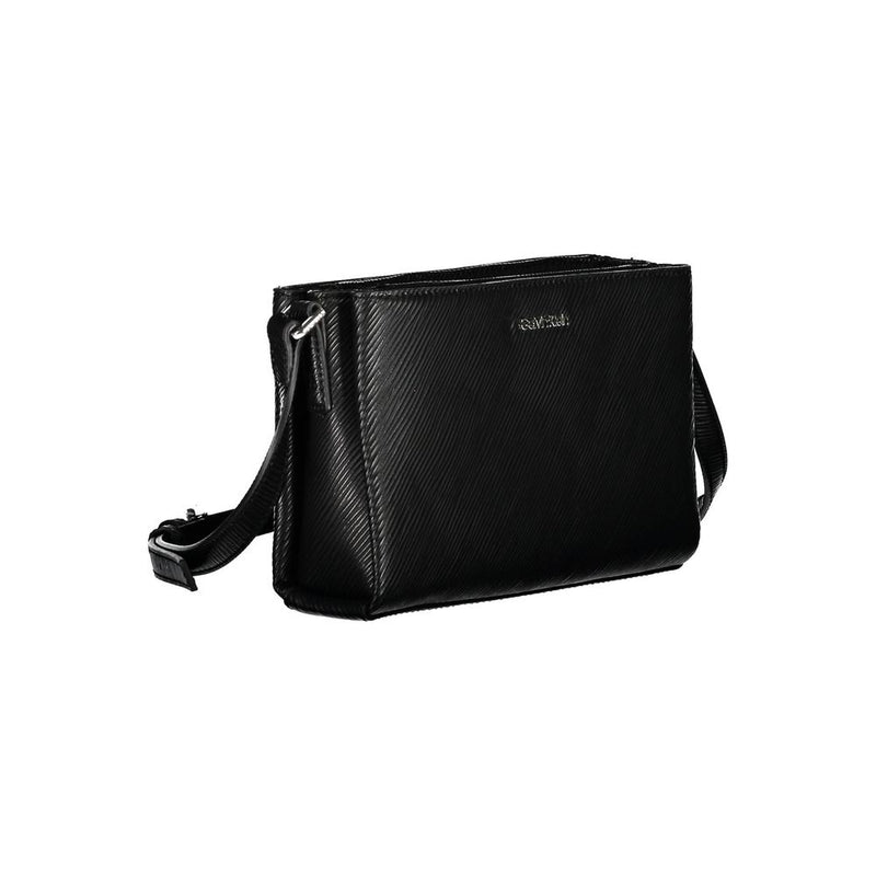 Black Polyester Handbag Calvin Klein