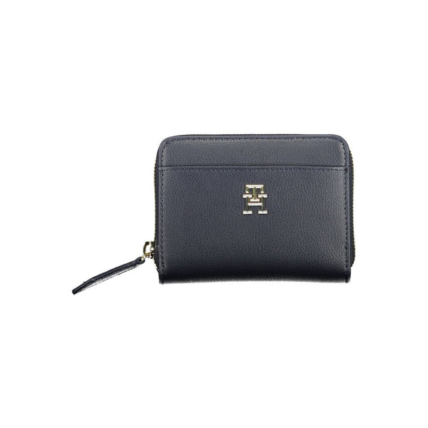 Blue Polyester Wallet Tommy Hilfiger