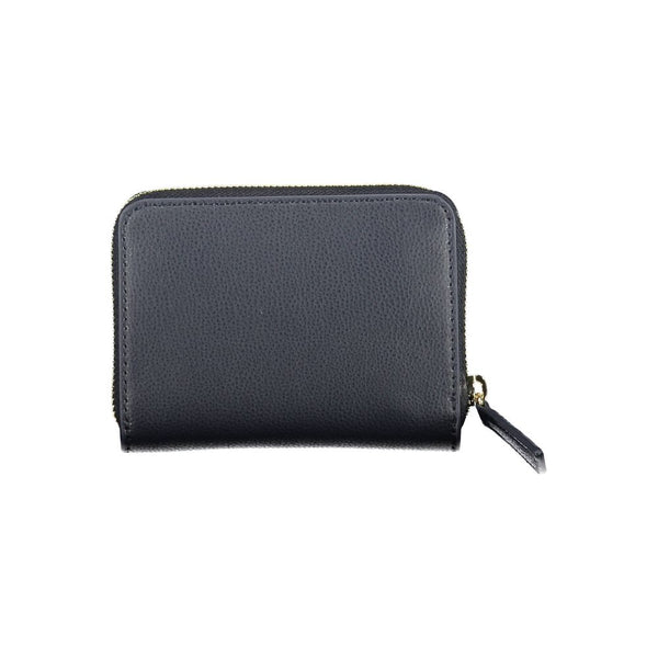 Blue Polyester Wallet Tommy Hilfiger