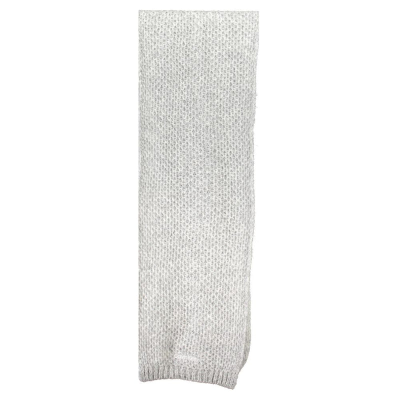 Gray Alpaca Wool Scarf Calvin Klein