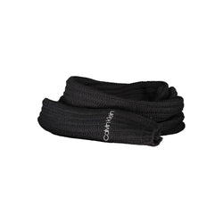 Black Cotton Scarf Calvin Klein