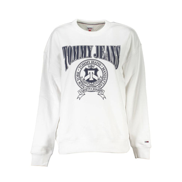 White Cotton Sweater Tommy Hilfiger