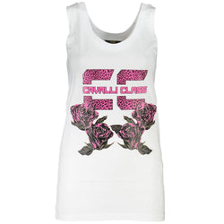 White Cotton Tops & T-Shirt Cavalli Class
