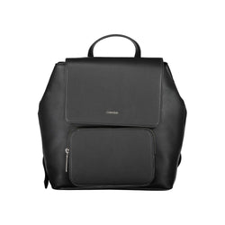 Black Polyester Backpack Calvin Klein